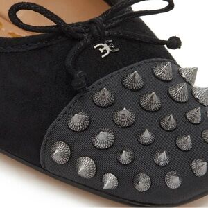 Sam Edelman Monet Black Studded Ballet Flats